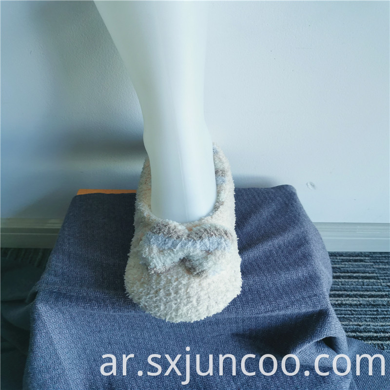 New Arrivel Elegant Indoor Warm Fleece Slippers Socks